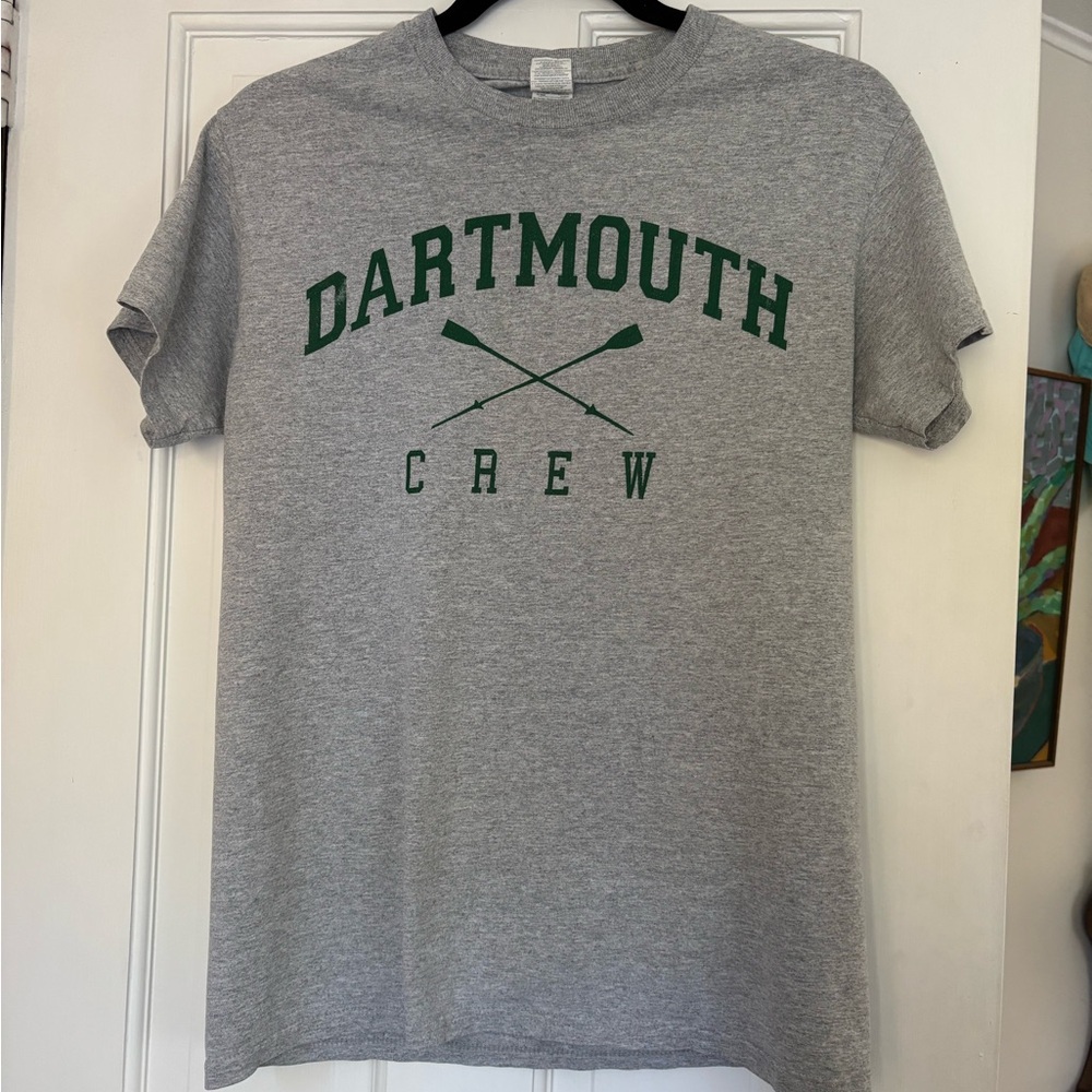 Gildan Gray Dartmouth Crew Tee